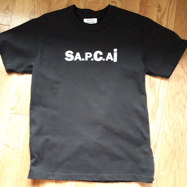 定価以下 sacai × A.P.C. コラボTシャツ 黒 L 新品 サカイ | www