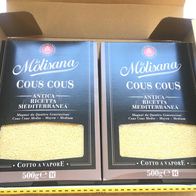 500g　2箱　クスクス　乾燥ショートパスタ　食品　x　イタリア産