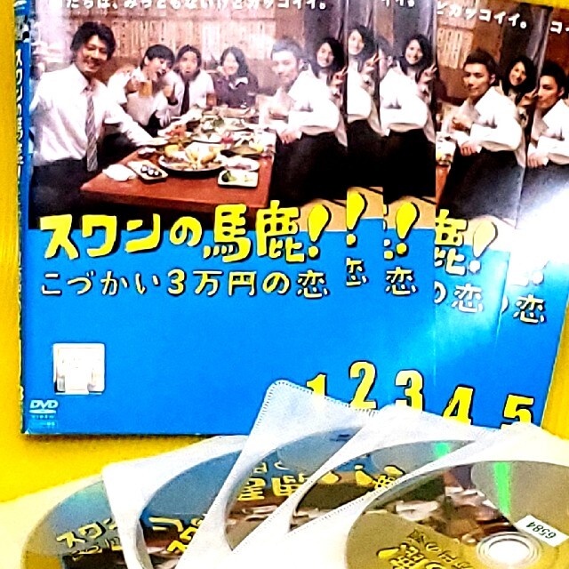 スワンの馬鹿 こずかい３万円の恋 レンタル落ち全５枚セット