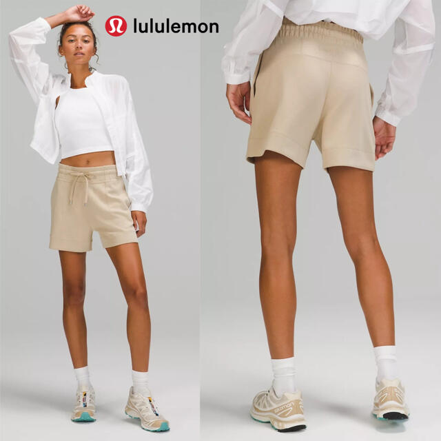 lululemon(ルルレモン)の未使用タグ付き★ルルレモンショートパンツ Mサイズ レディースのパンツ(ショートパンツ)の商品写真