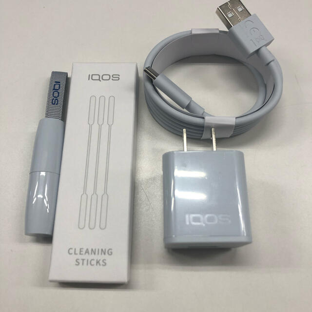 IQOS(アイコス)のiQOS 3 Duo ブルー メンズのファッション小物(タバコグッズ)の商品写真