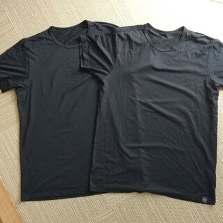 ユニクロ(UNIQLO)のUNIQLO　メンズヒートテック　XL(Tシャツ/カットソー(半袖/袖なし))