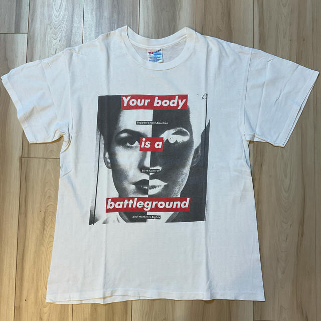 FEAR OF GOD(フィアオブゴッド)のyasu様　Barbara Kruger ヴィンテージTシャツ  メンズのトップス(Tシャツ/カットソー(半袖/袖なし))の商品写真