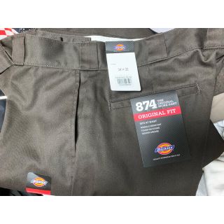 ディッキーズ(Dickies)のディッキーズ　874 ダークブラウン(ワークパンツ/カーゴパンツ)