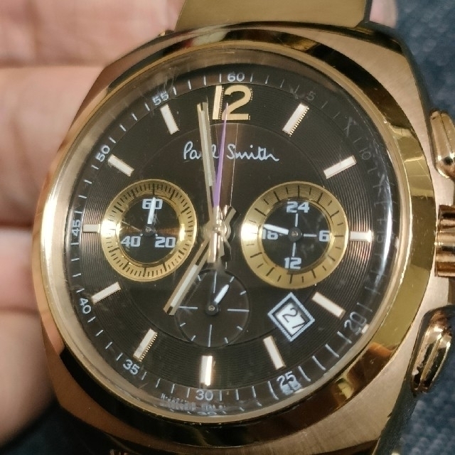 Paul Smith(ポールスミス)の希少☆Paul Smithファイナルアイズ☆ゴールド メンズの時計(腕時計(アナログ))の商品写真