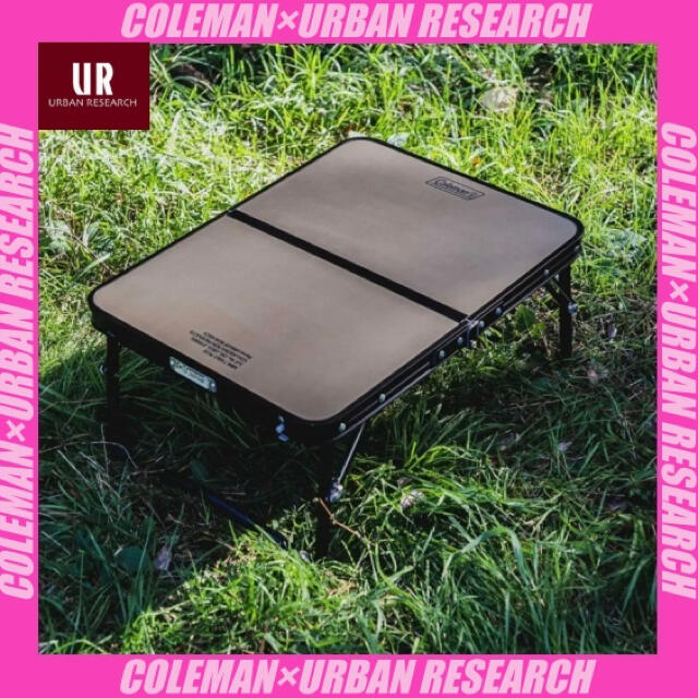 ☆新品☆ COLEMAN アーバンリサーチ　別注ミニテーブルプラス COYOTEキャンプ商品一覧