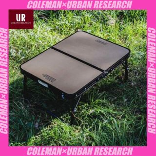 コールマン(Coleman)の☆新品☆ COLEMAN アーバンリサーチ　別注ミニテーブルプラス COYOTE(テーブル/チェア)