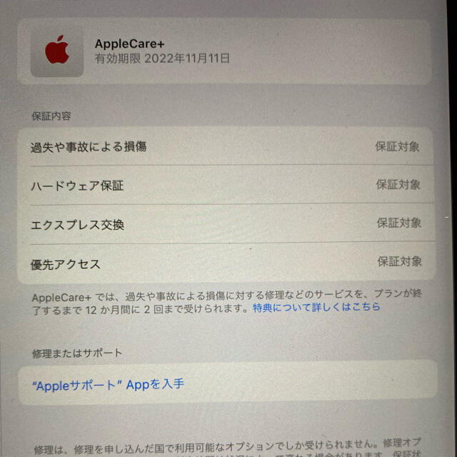 iPad Pro 11インチ 128g 第二世代 Wi-Fi