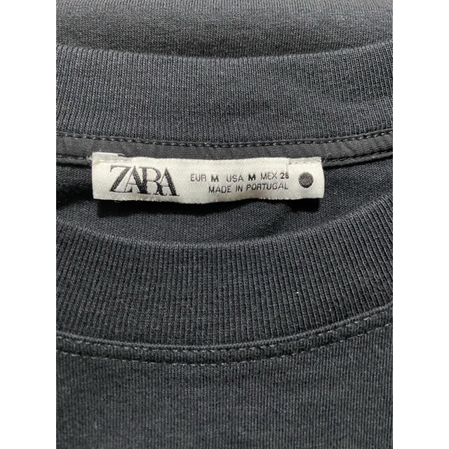 ZARA(ザラ)のZARA 肩パッドTシャツ レディースのトップス(Tシャツ(半袖/袖なし))の商品写真