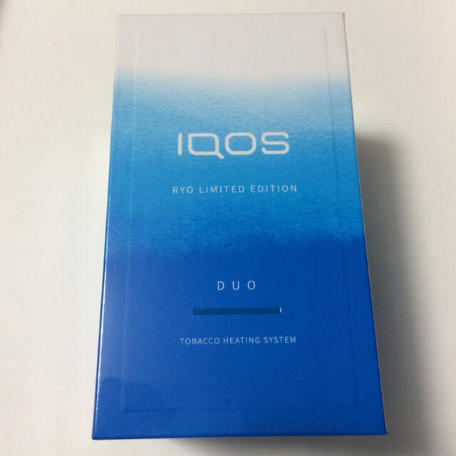 IQOS(アイコス)の限定色 アクアブルー 凉 モデル アイコス3 DUO IQOS 本体 送料無料 スマホ/家電/カメラのスマホ/家電/カメラ その他(その他)の商品写真