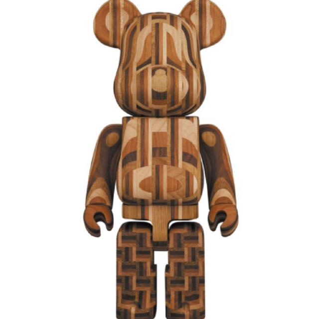 MEDICOM TOY(メディコムトイ)の新品 即発送 BE@RBRICK カリモク 寄木 2nd 400％ エンタメ/ホビーのフィギュア(その他)の商品写真