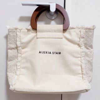 アリシアスタン(ALEXIA STAM)のoooo様　8/2迄お取り置き　Wooden Handle Tote Bag(トートバッグ)