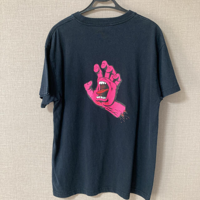 スクリーミングハンド　Tシャツ　赤 メンズのトップス(Tシャツ/カットソー(半袖/袖なし))の商品写真