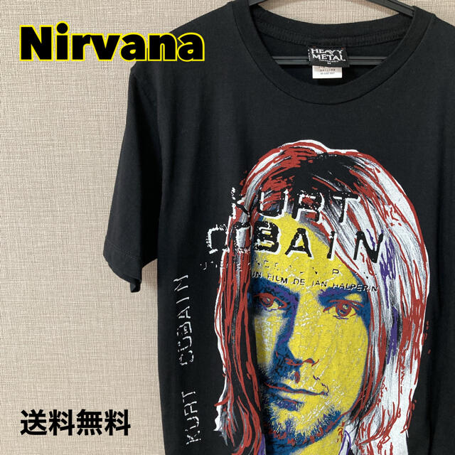 Nirvana ヴォーカル　Tシャツ