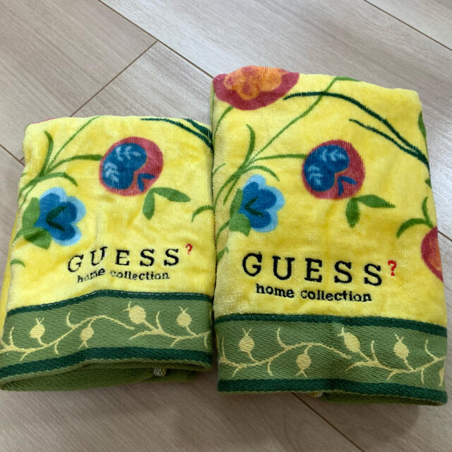 GUESS(ゲス)のゲス　GUESS タオルセット インテリア/住まい/日用品の日用品/生活雑貨/旅行(タオル/バス用品)の商品写真