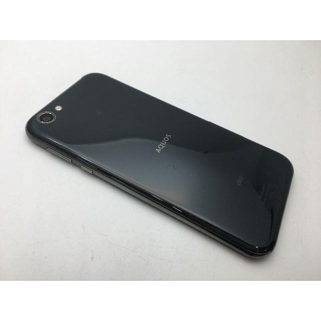 SHARP(シャープ)のSIMフリー中古 au AQUOS R SHV39 ブラック 198 スマホ/家電/カメラのスマートフォン/携帯電話(スマートフォン本体)の商品写真