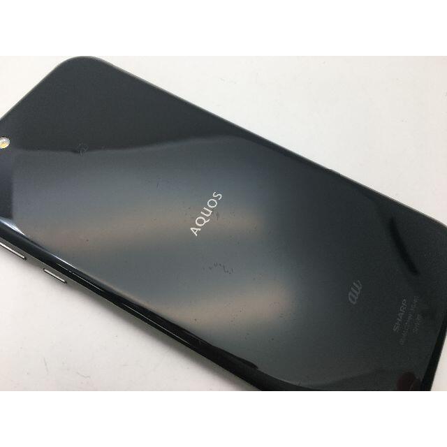 SHARP(シャープ)のSIMフリー中古 au AQUOS R SHV39 ブラック 198 スマホ/家電/カメラのスマートフォン/携帯電話(スマートフォン本体)の商品写真