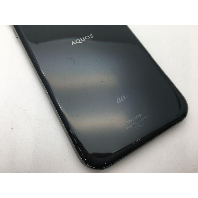 SHARP(シャープ)のSIMフリー中古 au AQUOS R SHV39 ブラック 198 スマホ/家電/カメラのスマートフォン/携帯電話(スマートフォン本体)の商品写真