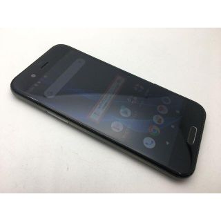 シャープ(SHARP)のSIMフリー中古 au AQUOS R SHV39 ブラック 198(スマートフォン本体)