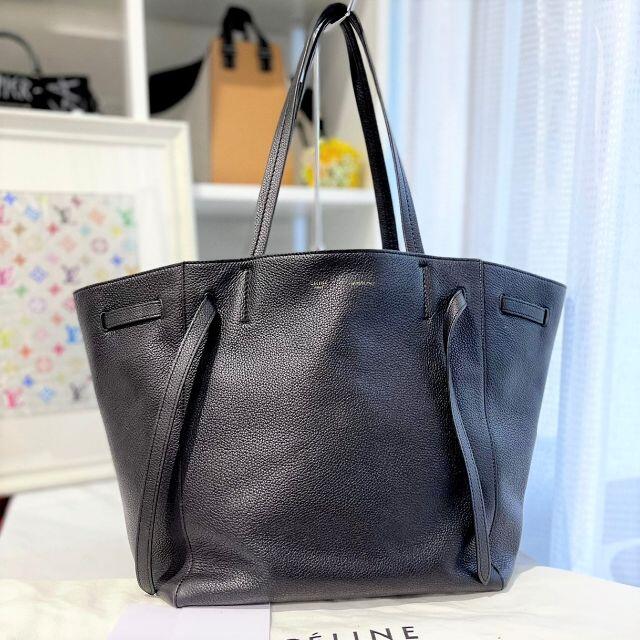 正式的 celine - 美品☆ セリーヌ カバ ファントム 黒 レザー トート