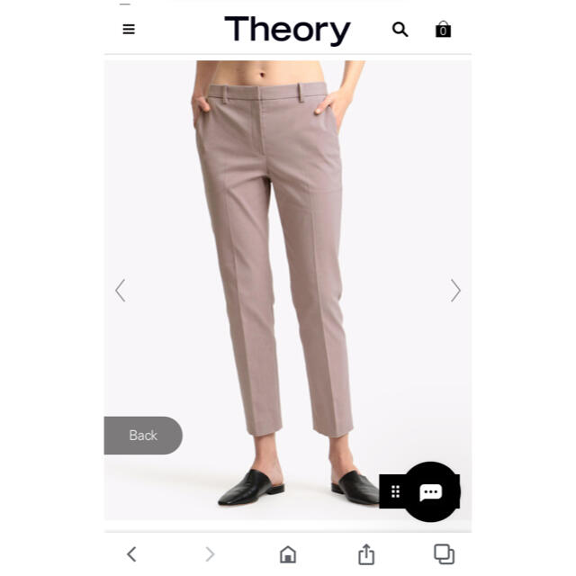 theory - Theory Stretch Canvas Treeca 4 J の通販 by ウータン's