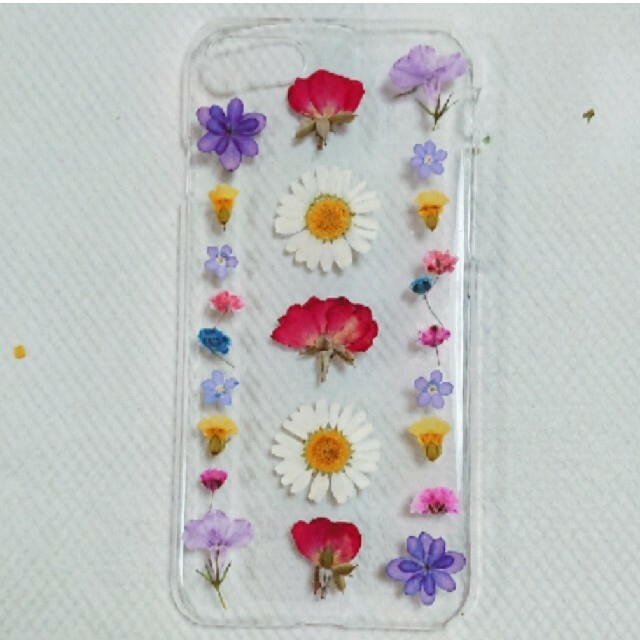 mii様専用ページ★押し花ケース スマホ/家電/カメラのスマホアクセサリー(iPhoneケース)の商品写真