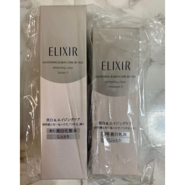 ELIXIR(エリクシール)のエリクシール ホワイト クリアローション エマルジョンTllセット コスメ/美容のスキンケア/基礎化粧品(化粧水/ローション)の商品写真