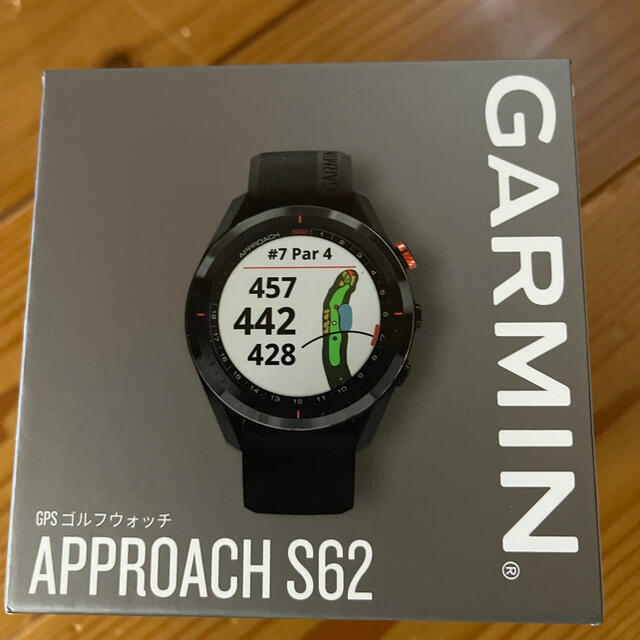 GARMIN - 21年7月購入 Garmin Approach S62 保証書付　黒
