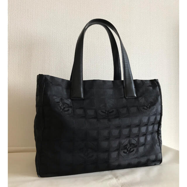 正規品 CHANEL シャネル トートバッグ 黒色