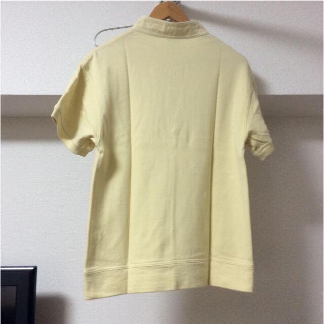 CHUMS(チャムス)のチャムスの半袖ハリケーントップ(スウェット地) ベージュ、男性用Sサイズ メンズのトップス(Tシャツ/カットソー(半袖/袖なし))の商品写真