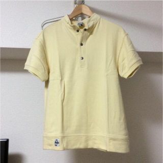 チャムス(CHUMS)のチャムスの半袖ハリケーントップ(スウェット地) ベージュ、男性用Sサイズ(Tシャツ/カットソー(半袖/袖なし))