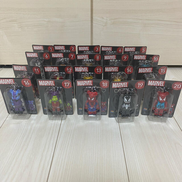 MARVEL BE@RBRICK ベアブリック賞 [全20種]  各1個