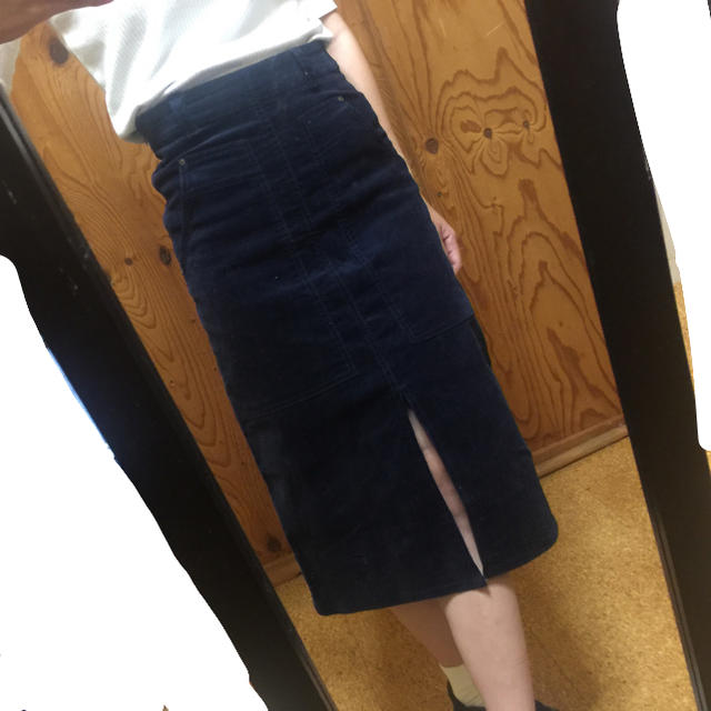 ZARA(ザラ)のZARAコーデュロイスカート レディースのスカート(ひざ丈スカート)の商品写真