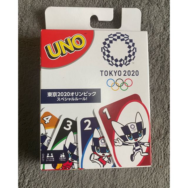 オリンピックグッズ、東京オリンピック、UNO、おもちゃ エンタメ/ホビーのテーブルゲーム/ホビー(トランプ/UNO)の商品写真