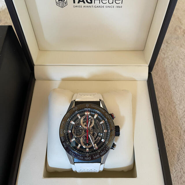 TAG Heuer(タグホイヤー)のタグホイヤーカレラCAR2A1Z。 メンズの時計(腕時計(アナログ))の商品写真