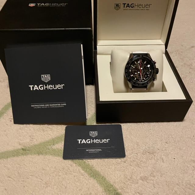TAG Heuer(タグホイヤー)のタグホイヤーカレラCAR2A1Z。 メンズの時計(腕時計(アナログ))の商品写真