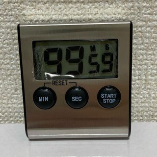 新品・未使用　キッチンタイマー【電池付き】　おまとめ割あり(収納/キッチン雑貨)