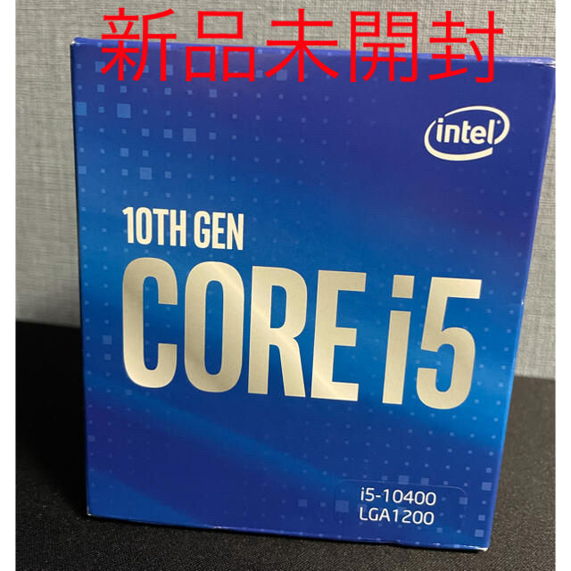 10400新品・未開封10世代CPU Intel Core i5-10400 プロセッサー