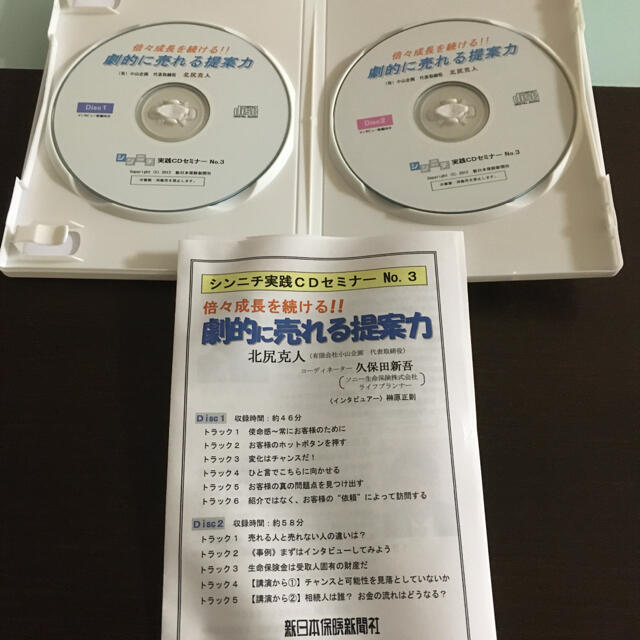 北尻克人　久保田新吾　2種類セット‼️「相続対策の提案力」「劇的に売れる提案力」 エンタメ/ホビーの本(ビジネス/経済)の商品写真