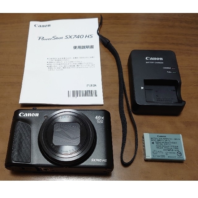 付属品CANON PowerShot SX740 HS