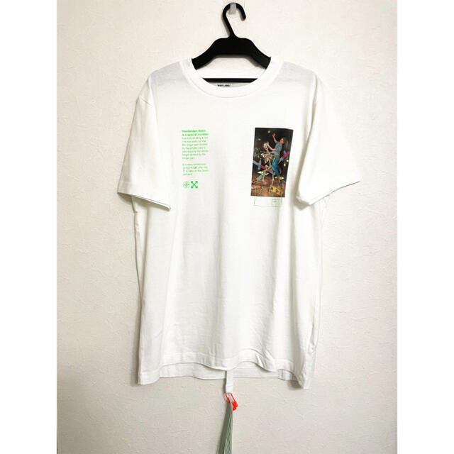 OFF-WHITE(オフホワイト)の訳あり offwhite オフホワイト 半袖 Tシャツ ホワイト メンズのトップス(Tシャツ/カットソー(半袖/袖なし))の商品写真