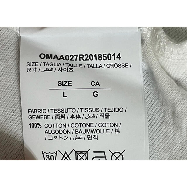 訳あり offwhite オフホワイト 半袖 Tシャツ ホワイト オンラインストア最安 オフホワイト offwhite 訳あり 半袖 ホワイト Tシャツ Tシャツ/カットソー(半袖/袖なし)
