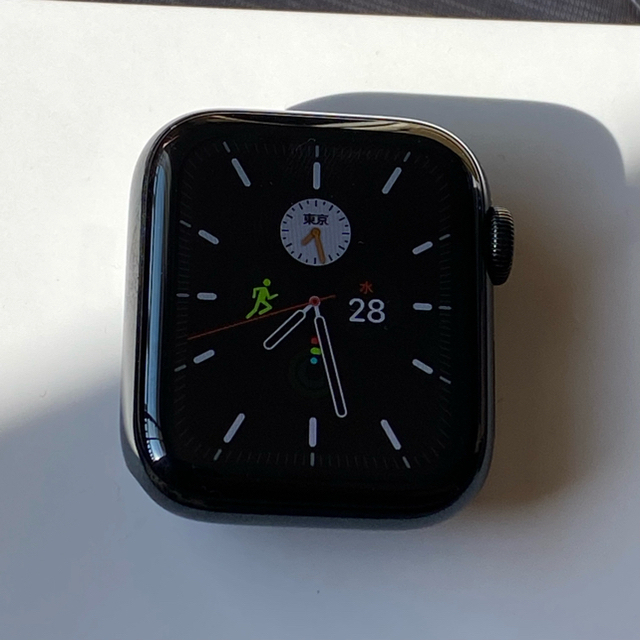 Apple Watch Series 5 40mm ブラック ステンレススチール