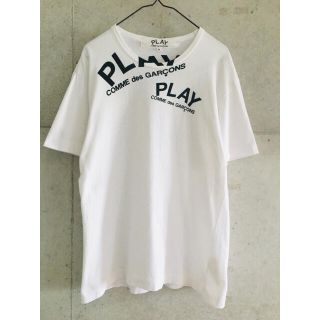 コムデギャルソン(COMME des GARCONS)の【★希少★正規★メンズM！】プレイコムデギャルソン グラフィック ロゴ Tシャツ(Tシャツ/カットソー(半袖/袖なし))