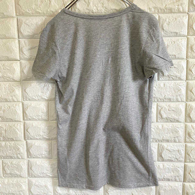 Ralph Lauren(ラルフローレン)のRALPH LAUREN 半袖 Tシャツ グレー 刺繍 S レディースのトップス(Tシャツ(半袖/袖なし))の商品写真