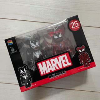 マーベル(MARVEL)のBE@RBRICK★MARVEL / Happyくじ★25番★スパイダーマン(アメコミ)