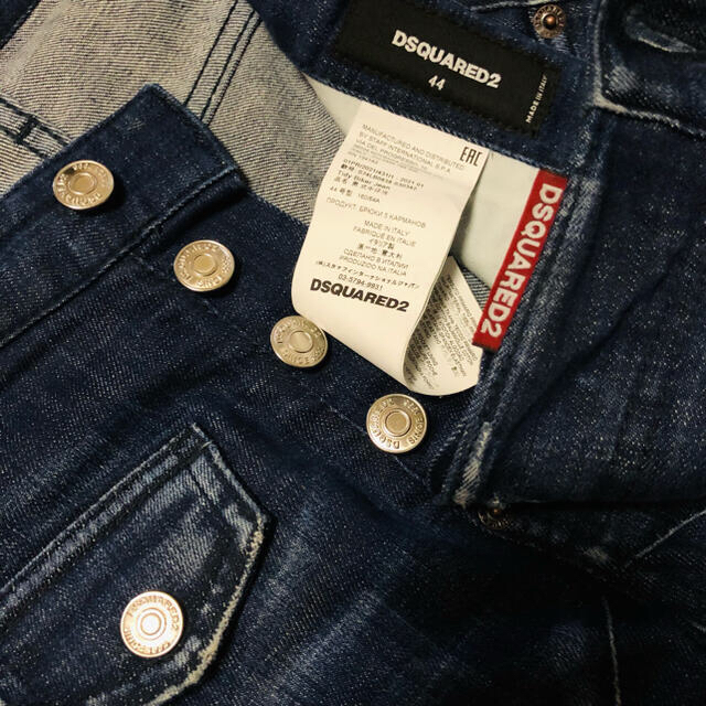 OUTLET SALE Dsquared2 タイディバイカー 44 ジップ 2021ss 裾ジップ