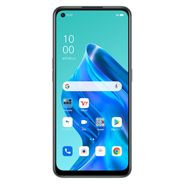 ☆新品、未開封☆ OPPO Reno5 A シルバーブラック Y!mobile版 配送員 ...