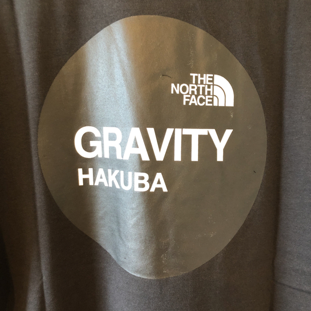 THE NORTH FACE(ザノースフェイス)の【新品】ザ  ノースフェイス グラビティ 2021白馬限定Tシャツ XXLサイズ メンズのトップス(Tシャツ/カットソー(半袖/袖なし))の商品写真