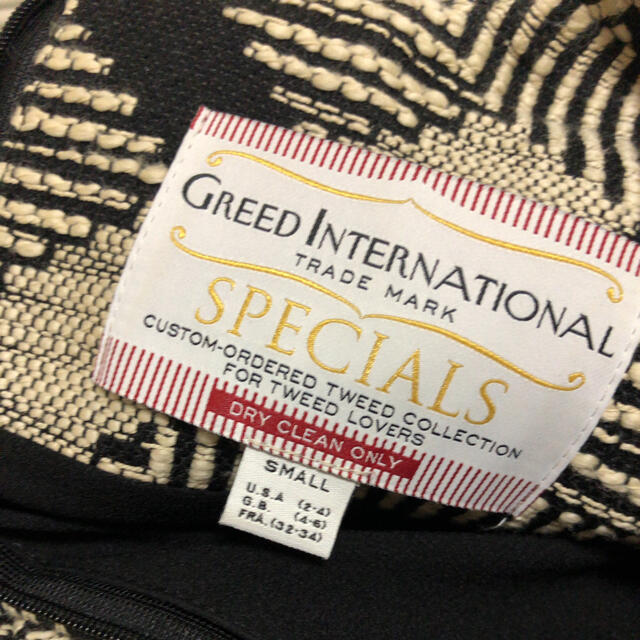 GREED(グリード)のGREED international ドベルトジャガードワンピース レディースのワンピース(ひざ丈ワンピース)の商品写真